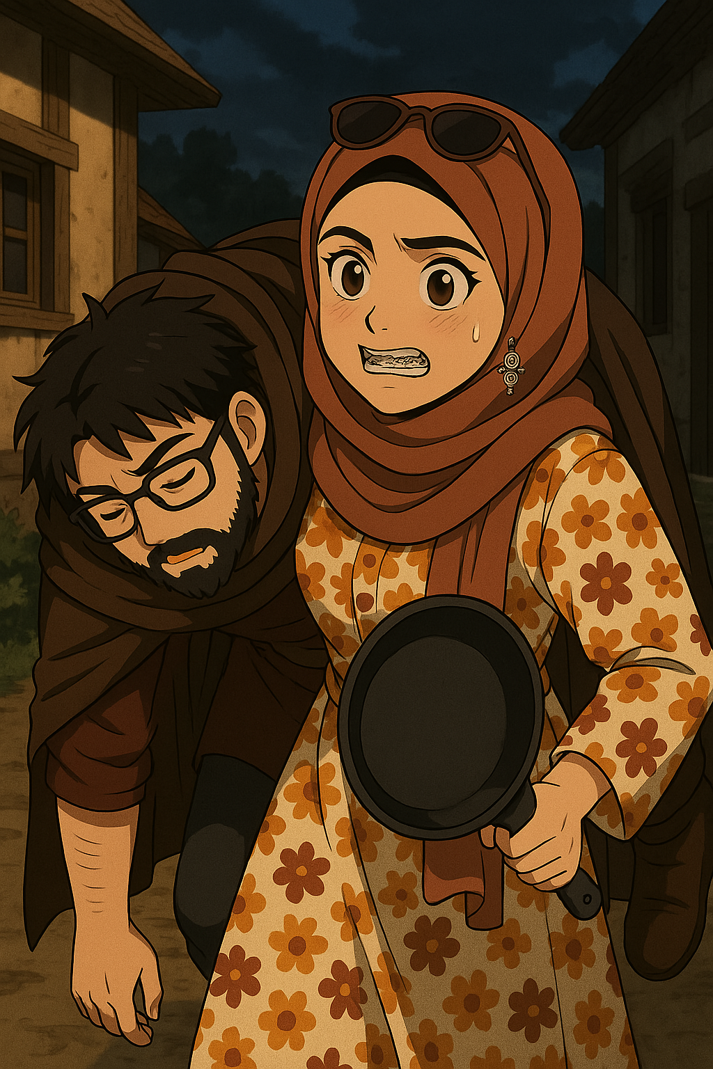 Alina saving Zohaib